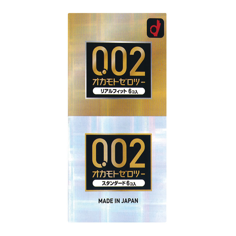 オカモトゼロツー リアルフィット+スタンダード 2種各6個入 ※欠品中