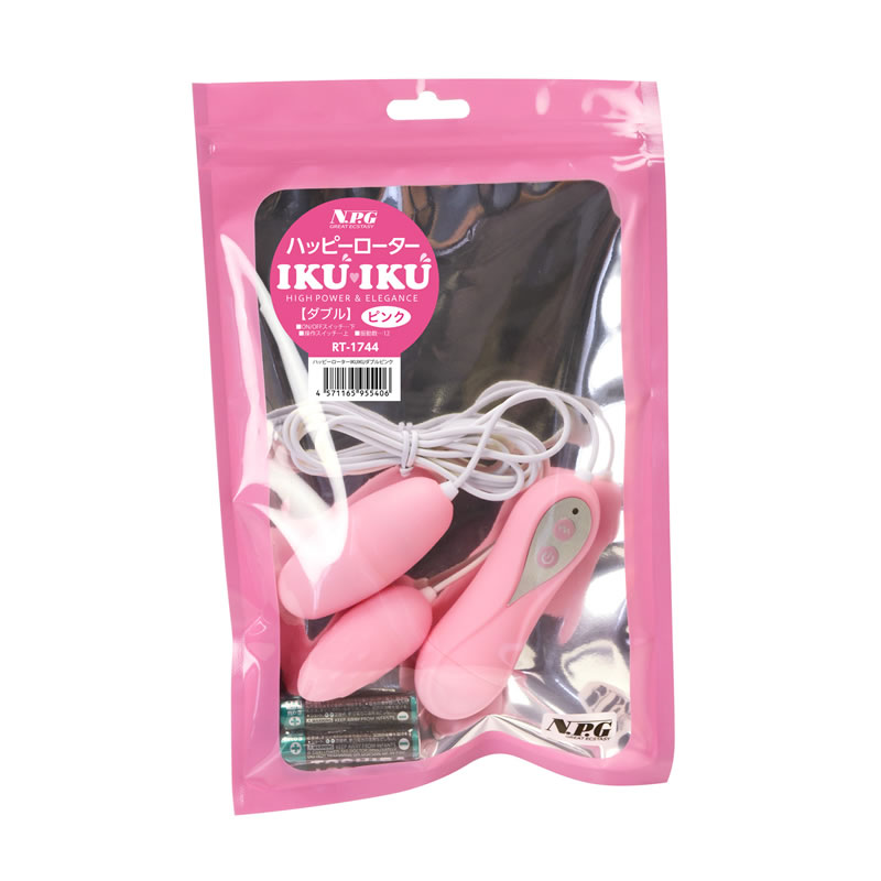 ハッピーローター IKU IKU ダブル ピンク