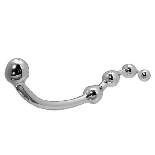 虜X　真鍮張型2穴責め