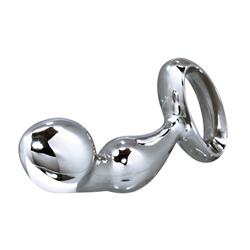 虜X　真鍮エネマ張型