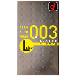 003(ゼロゼロスリー)【Lサイズ】(10個入り)