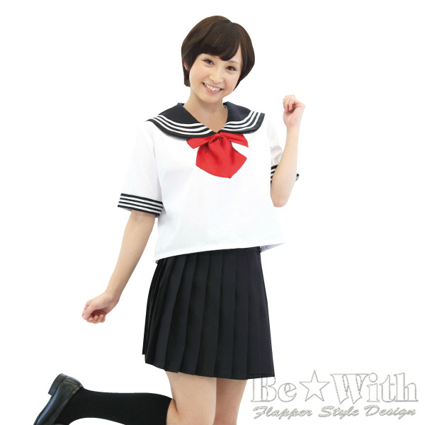 セーラー服 (2) (えんじ) 【A0132DR】