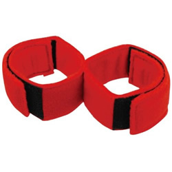 ★在庫処分特価★ 虜(とりこ)手枷(赤) 【SM-0729】