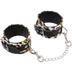 虜(とりこ)足枷(ヒョウ柄) 【SM-0732】