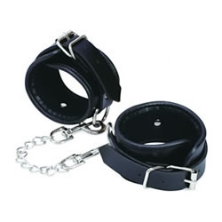 虜X　足枷(黒) 【SM-0834】