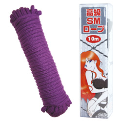 ★高級SMロープ　10M(パープル)　※欠品中
