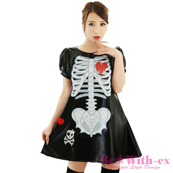 ホネホネ☆ハートドクロ【A0608BK】