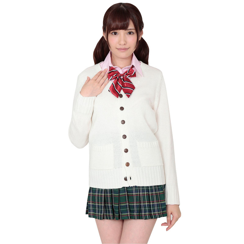 しんぷる with カーデ　ホワイト【KH7025WH】