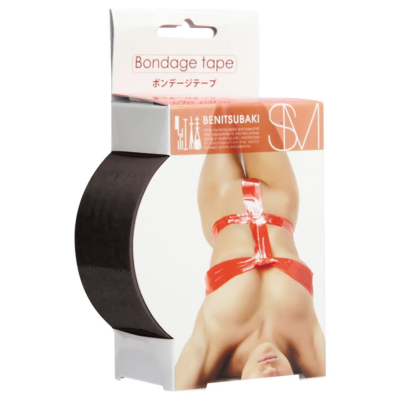 ★紅椿 BENITSUBAKI ボンデージテープ 15m ブラック