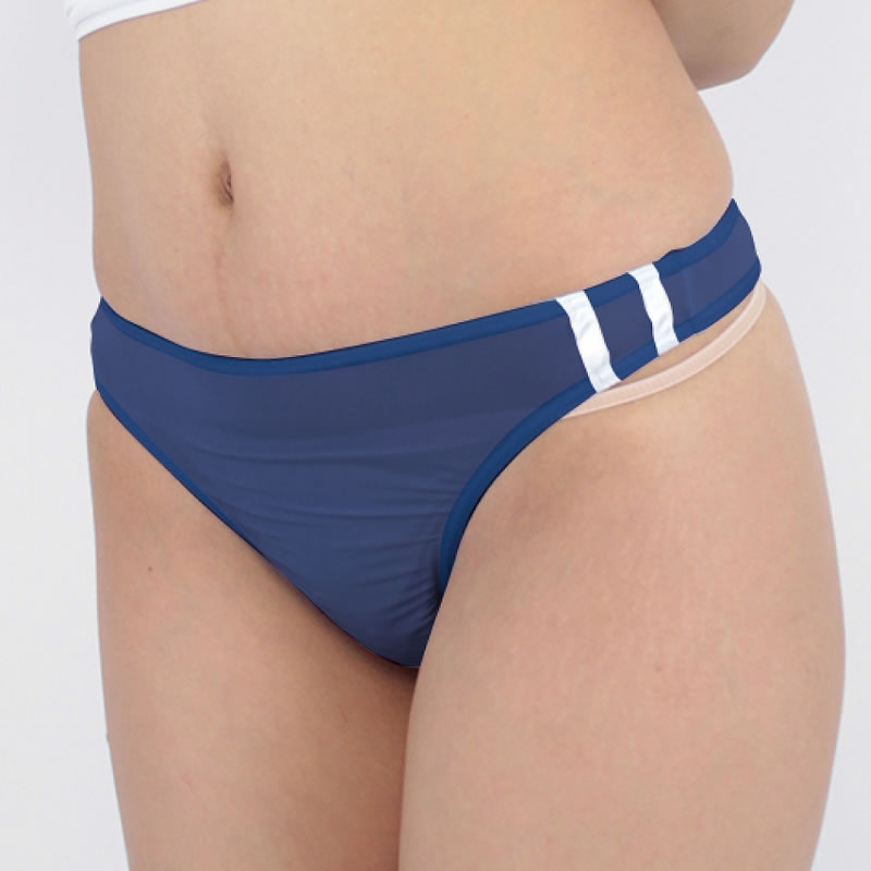 ★超極薄ブルマ風ライン入りTバック