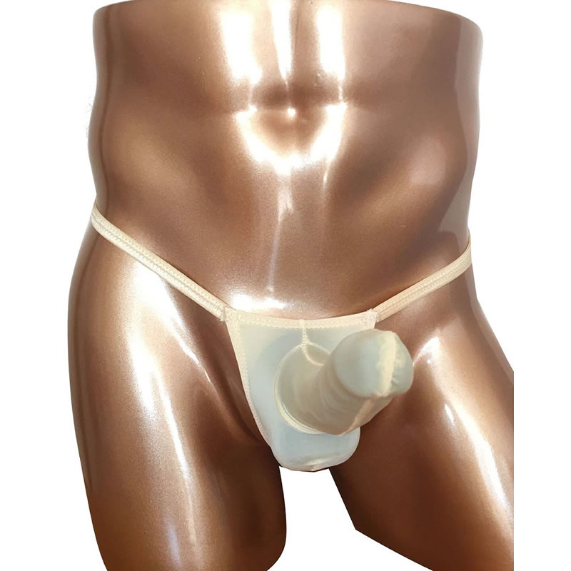 ★BadDaddyぶらりんポールTバック(P-003)クリーム【2JT-LM028】