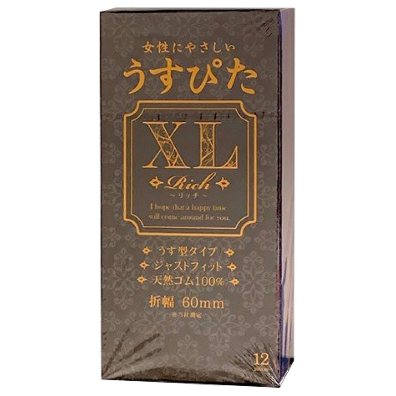 ★リッチ　うすぴたXL　12個入り