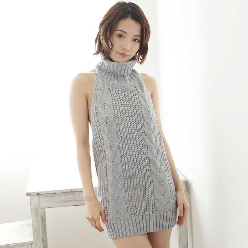 ★エロコス　悩殺ニットA　グレー