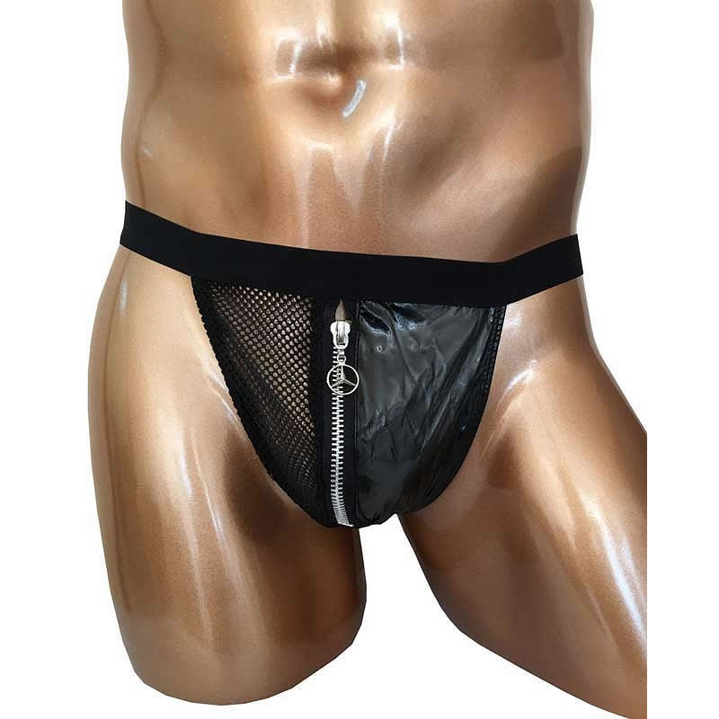 ★BadDaddy オープンジッパーショーツ(Z-001)ブラック