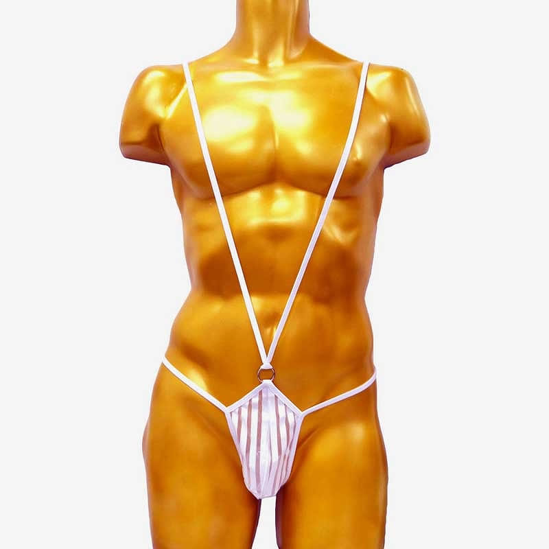 ★BadDaddy セクシーメンズサック(S-003)ホワイト