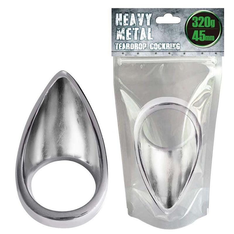 ★ヘヴィメタルティアドロップコックリング 45mm 320g　※欠品中