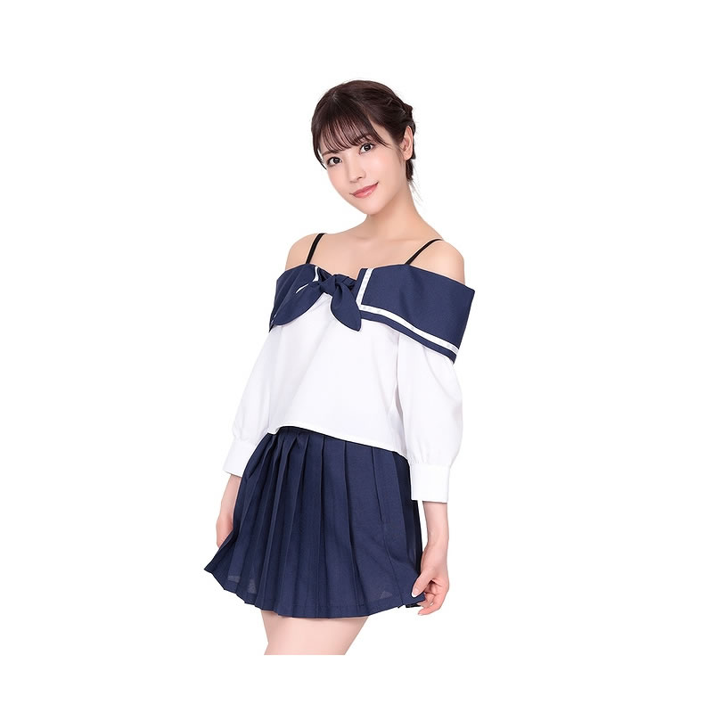 新学期からルーズショルダーセーラー服【KA0263NB】