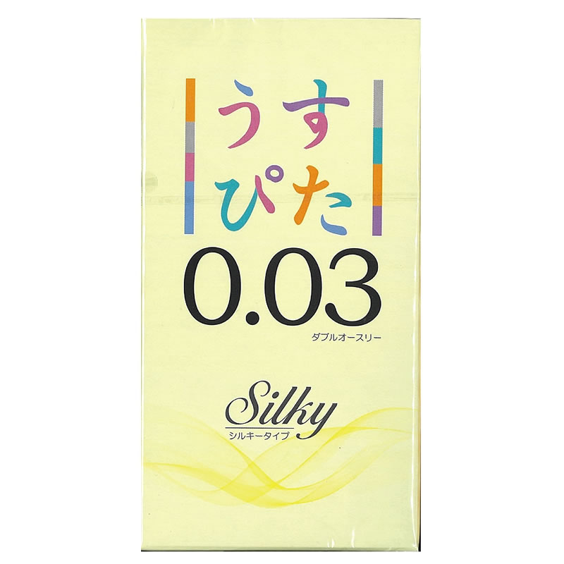 ★うすぴたシルキー0.03　　12個入