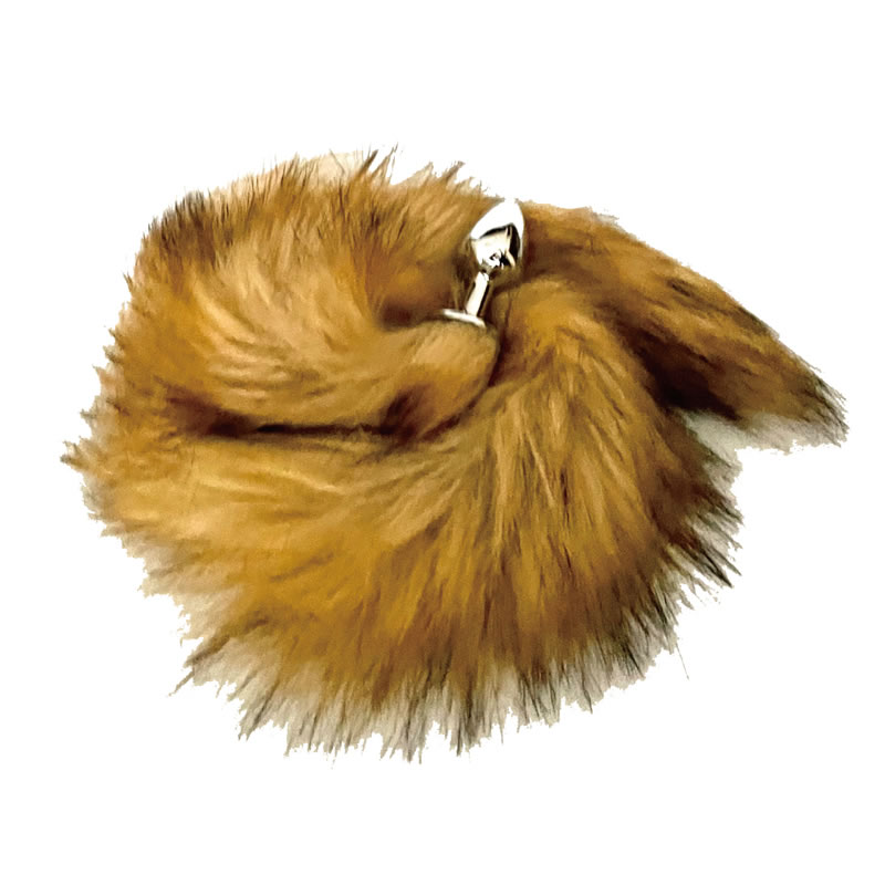 ★SM-VIP ロングテールアナルプラグ 80cm 茶