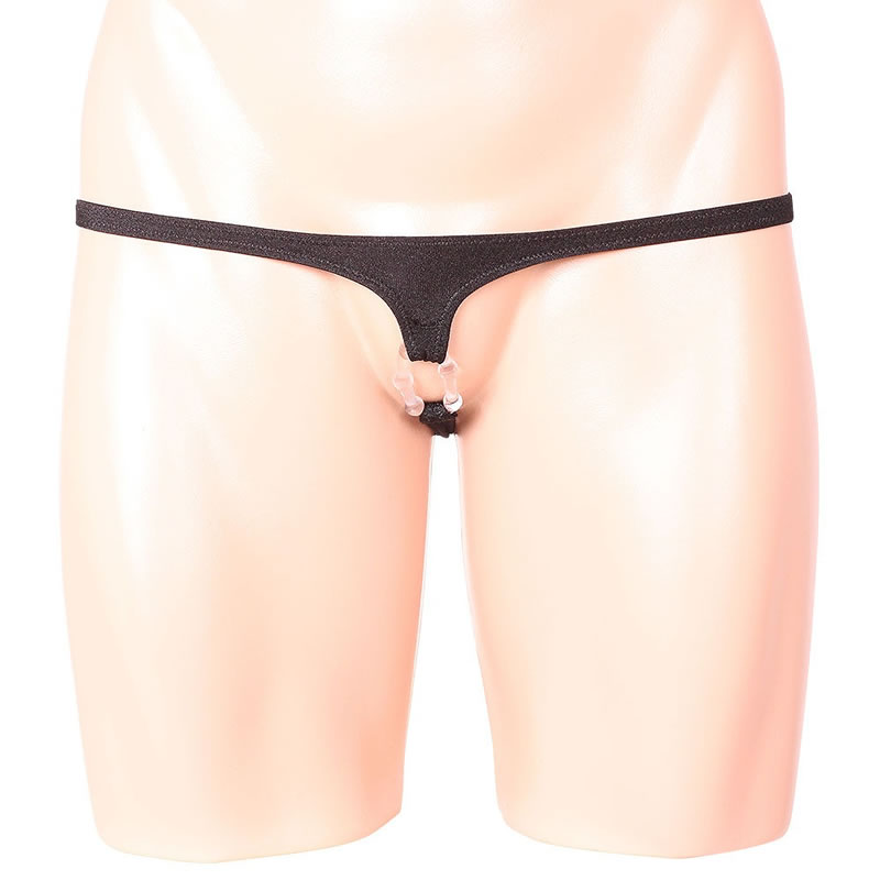 チンリンクリングパンツ　ブラック　Lサイズ【5DF029BK】