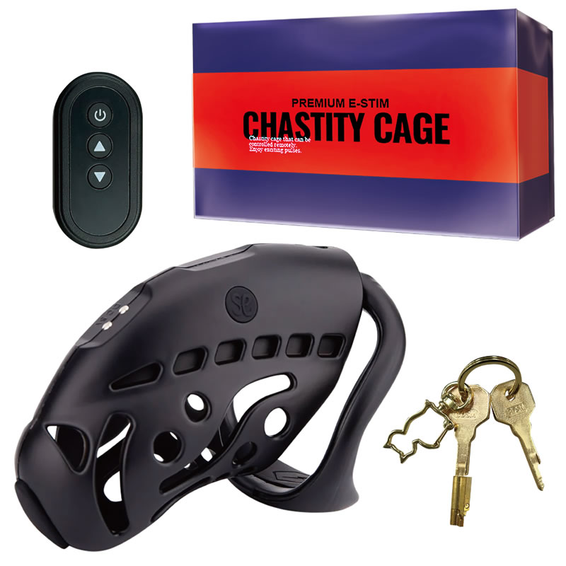 ★PREMIUM E-STIM CHASTITY CAGE　※欠品中