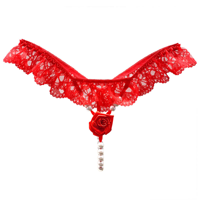 ★薔薇のパンティ レッド