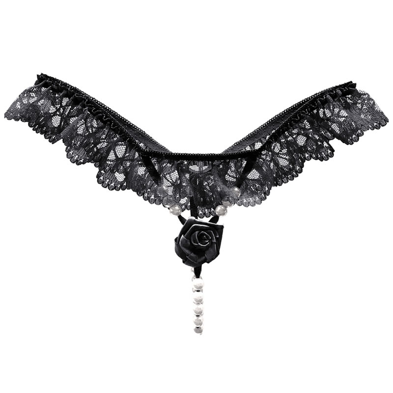 ★薔薇のパンティ ブラック