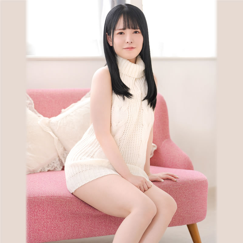 ★DOLCE.pink オーバーキルニット(バックオープン)白【MIU0475】