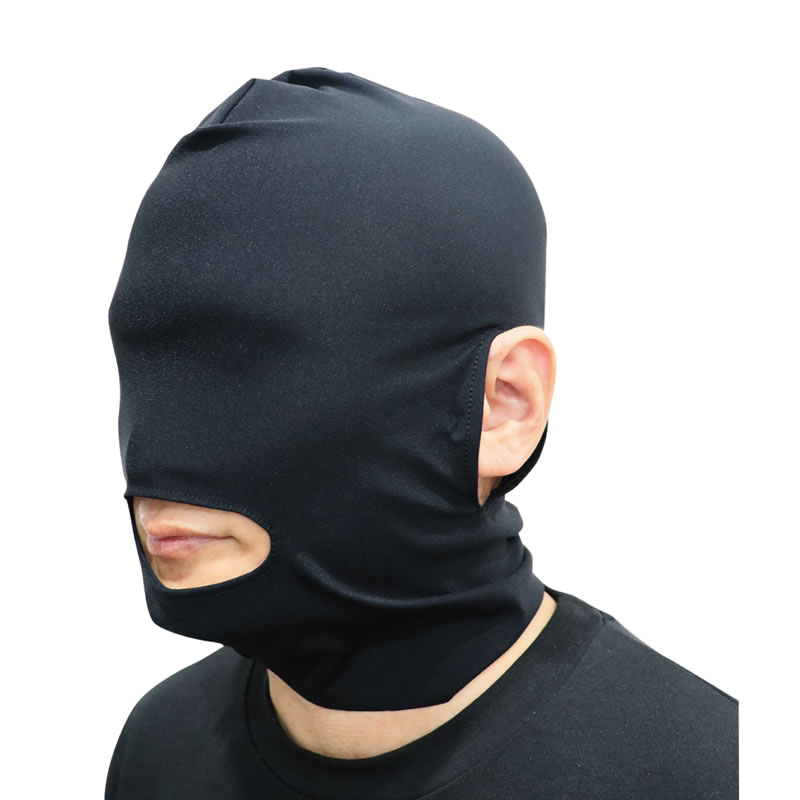 ★072LABO ルーインドオーガズム 耳責め対応SMフェイスマスク 男女兼用 M～L