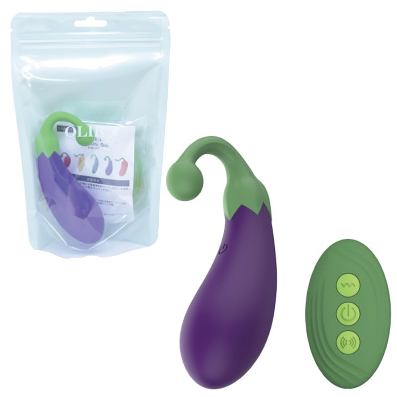 ★OLIKA 野菜バイブ ナス