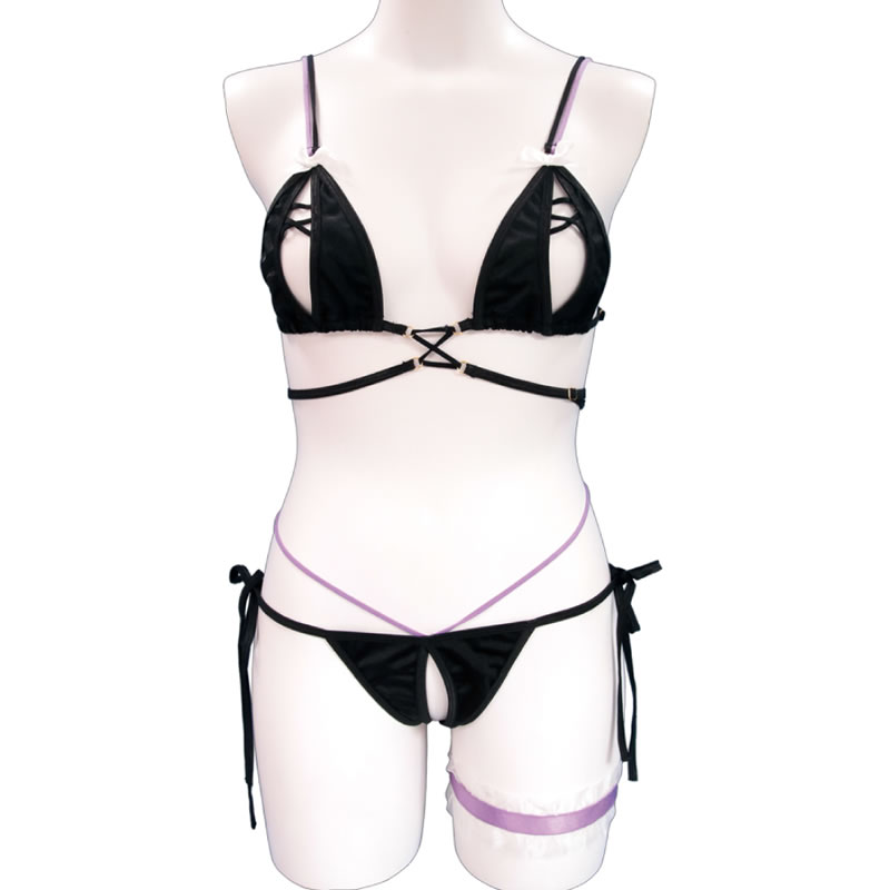 ★オタク友達とのセックスは最高に気持ちいい　セクシーランジェリー