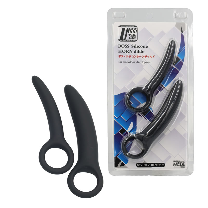 ★ボス・シリコンホーンディルド S