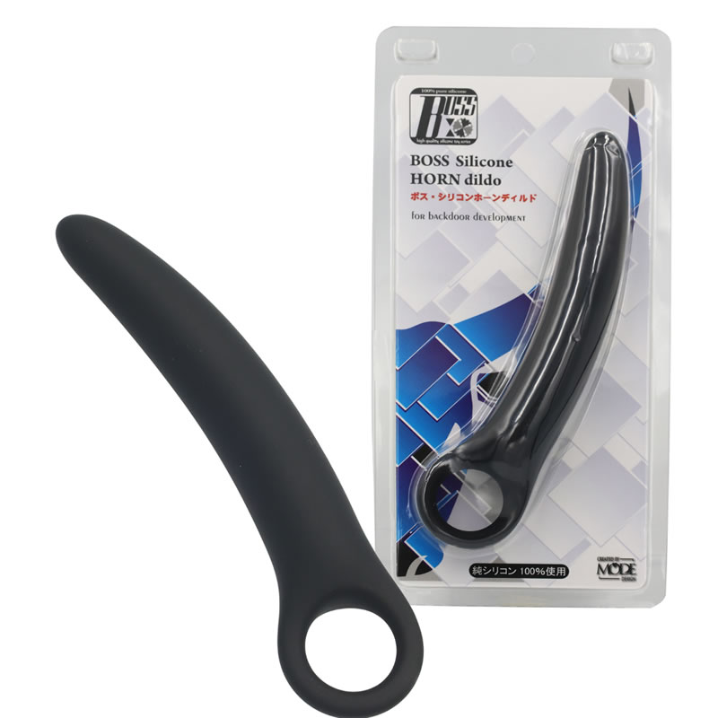 ★ボス・シリコンホーンディルド L
