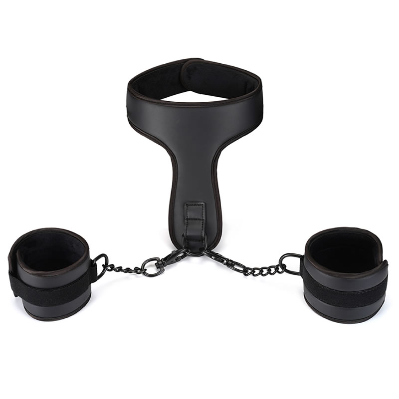 ★Vegan Fetish　首枷・手枷セット