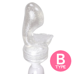 フェアリーミニ専用アタッチメント【オルガスターBIG】(クリア)